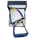 Hot Sale Stainless Steel Equestrian Rainbow Multi-Color Titanium Coated Horse Peacock Safety Stirrups 4" 4.5" 4.75" for Riding