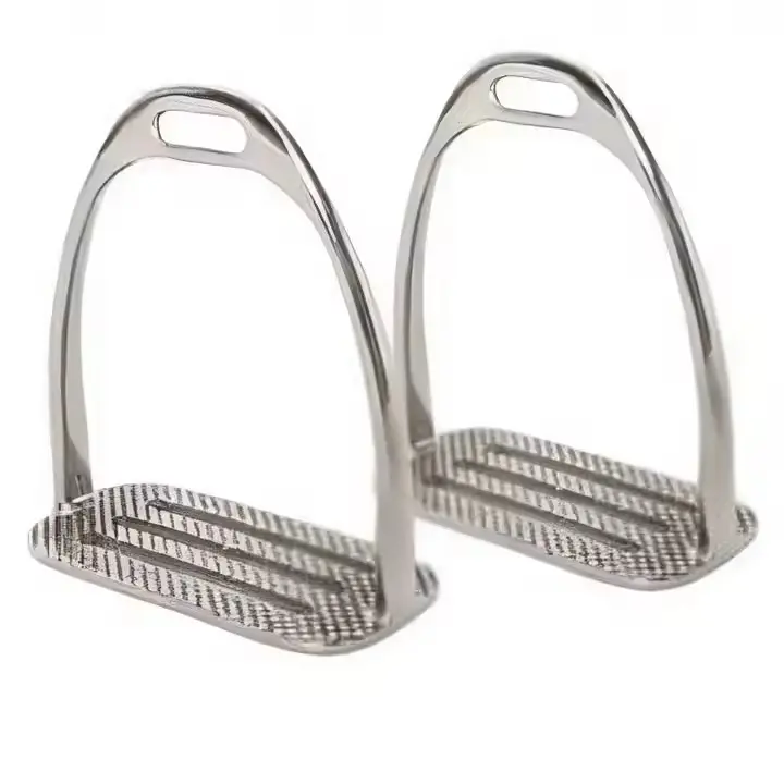 New Arrival Non Slip Horse Riding Australian Outrider 4 Bar Stirrup Irons, Horse Tack English Style 4 Bar horse Stirrups