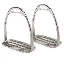 New Arrival Non Slip Horse Riding Australian Outrider 4 Bar Stirrup Irons, Horse Tack English Style 4 Bar horse Stirrups