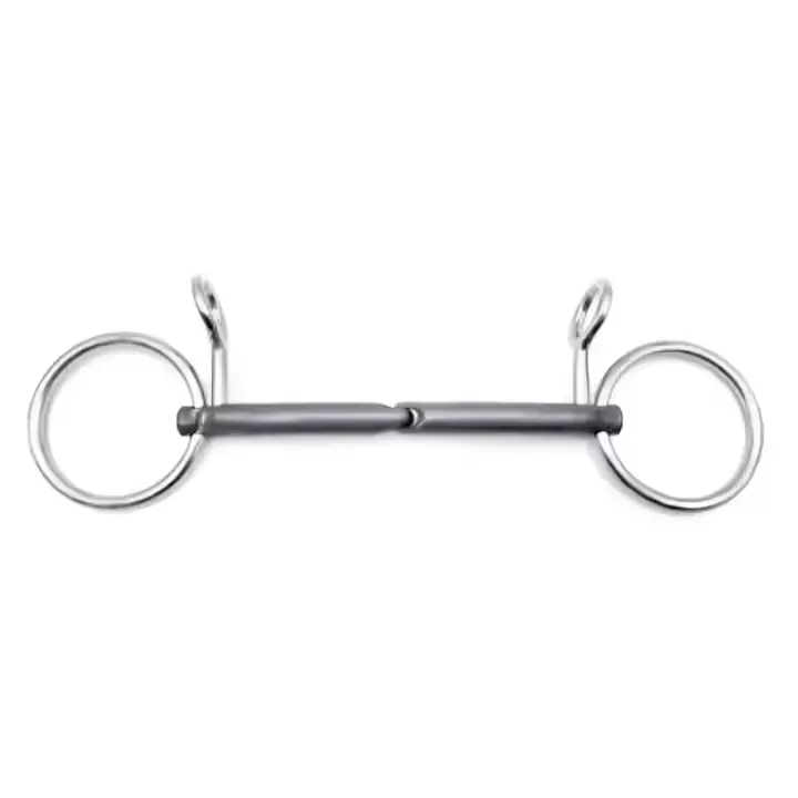 Premium Quality Horse Riding Titanium Bits, Titanium Loose Baucher Bits with custom mouthpiece, Titanium Baby Fulmer Bits