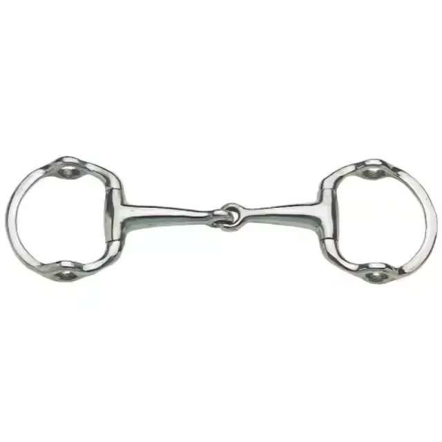 Top Notch Quality Stainless Steel Horse Eggbutt Gag Bits Custom Horse Saddlery with SGS Certified Metal Polished Surface