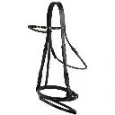 Premium Quality Craftmanship, Horse Leather Bridle with Crystal band with Adjustable buckle, Leather Craftmanship Horse Bridles