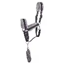 New Fashion horse riding soft fake fur padding horse headcollars adjustable crown piece & noseband, horse tack Fur nylon Halter 