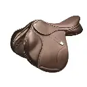 Professional Genuine 100% Leather Equestrian Horse Jumping Saddle comfortable show jumping saddle/ jumping saddle horse