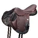Custom logo Feature Shining Jumper Saddle Wholesale High Quality Best Selling Leather Products For Horse Riding Using 