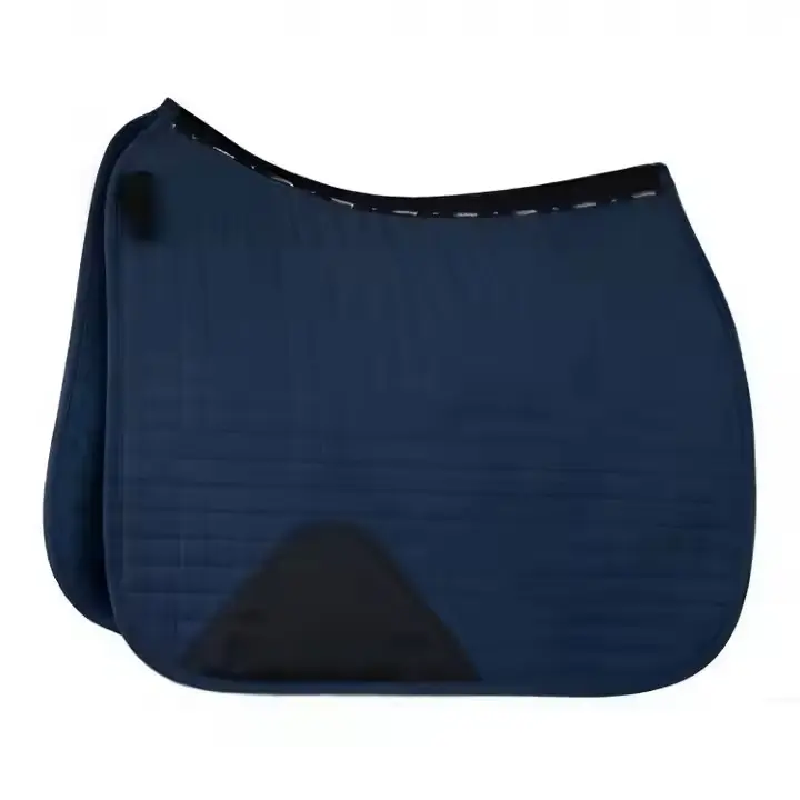 Top Quality Equestrian Fashionable Square quilting Cooling dressage saddle pad, horse Riding Soft outer Dressage Saddle pad 