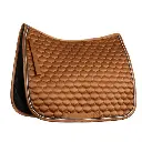 Honeycomb quilting Horse Riding All Purpose Dressage cut Saddle Pads Wholesale with soft padding & Satin like fabric 