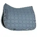 Hot Sale on Horse Riding Quilted Quick-Dry Dressage Saddle Pad with Crystal Trim, Fashionable Equestrian Dressage saddle pad 