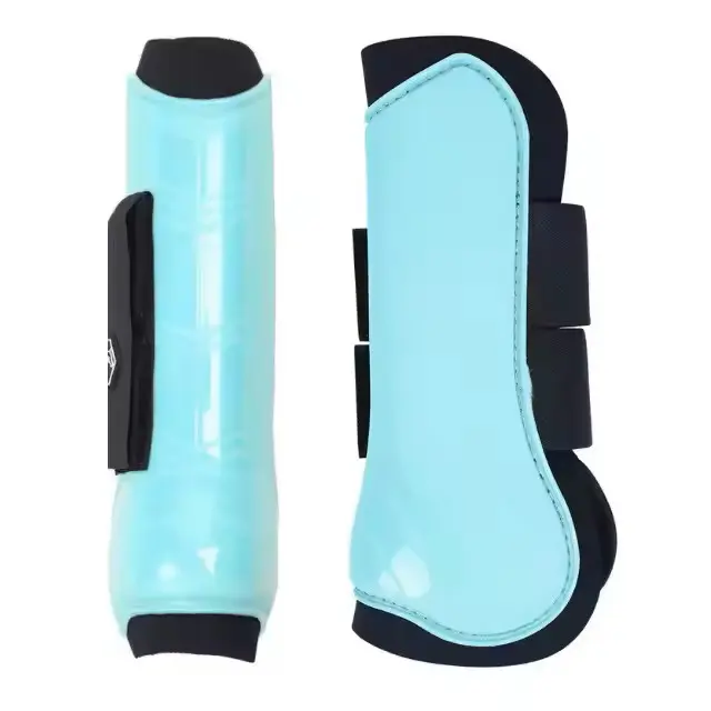 New Fashion Amazing Colors Equestrian Horse Tendon Boots Neoprene Lining Protection Set for Riding Horses
