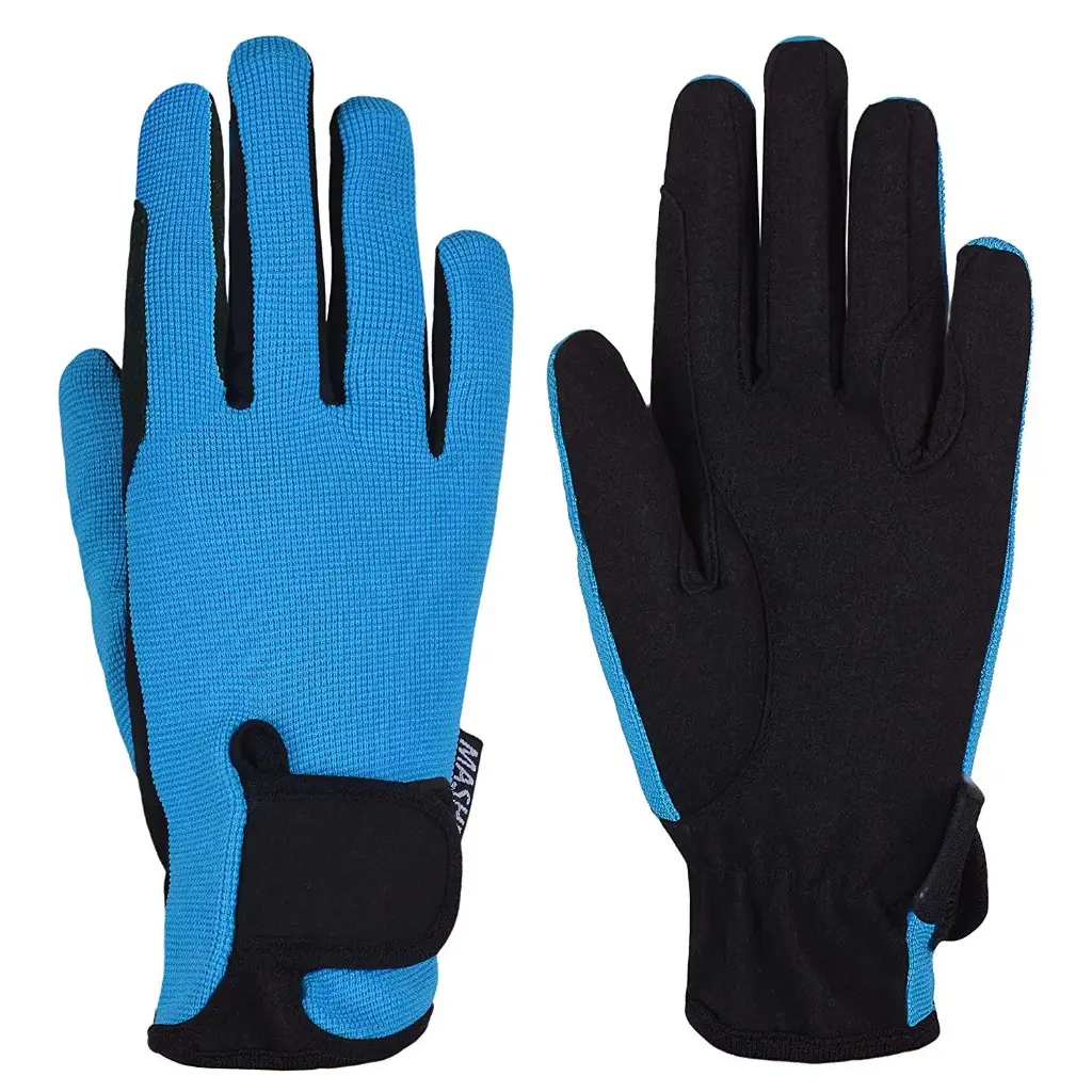 Premium Children's Leather Equestrian Gloves for Horseback Riding Gardening Bike Rides Includes Boys Girls' Horse Riding Saddles 