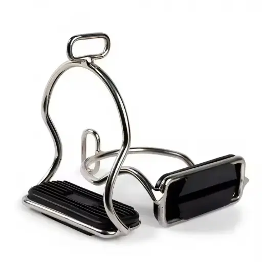 Top Quality Stainless Steel Normal Riding Stirrups Safety Stirrups Horse Riding Accessories Normal S Shape Horse Stirrups