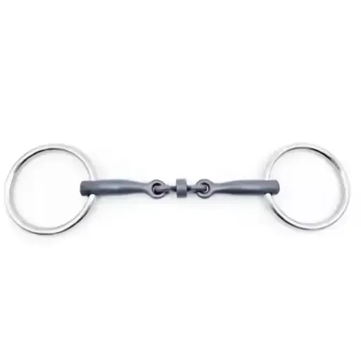 Top Notch Horse Riding Customized Sizes Titanium Bradoon Fixed rings, Sweet iron & Gold Coated Horse Riding Titanium Bits