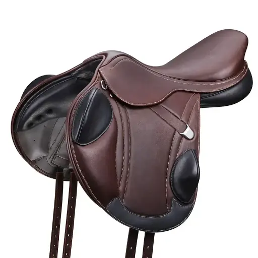 Custom logo Feature Shining Jumper Saddle Wholesale High Quality Best Selling Leather Products For Horse Riding Using 