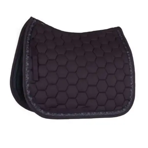 Romb quilting Horse Riding All Purpose Dressage cut Saddle Pads Wholesale with soft padding with Cooling lining 