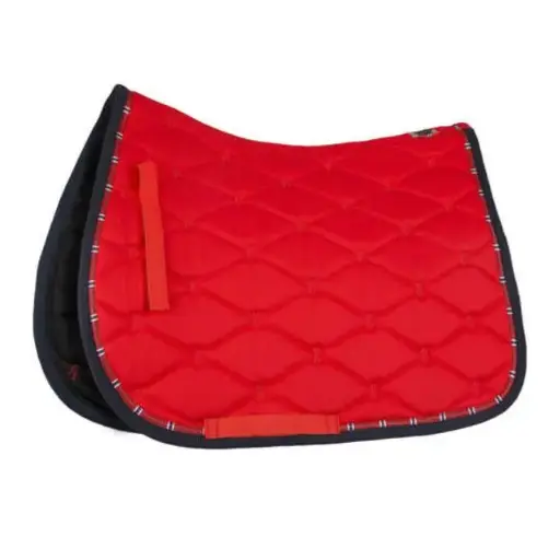 Wholesale All Purpose Dressage Cut Saddle Pads Soft Cotton Fabric Horse Riding Saddle Pads Quick-Dry Fleece Dust Repellent 