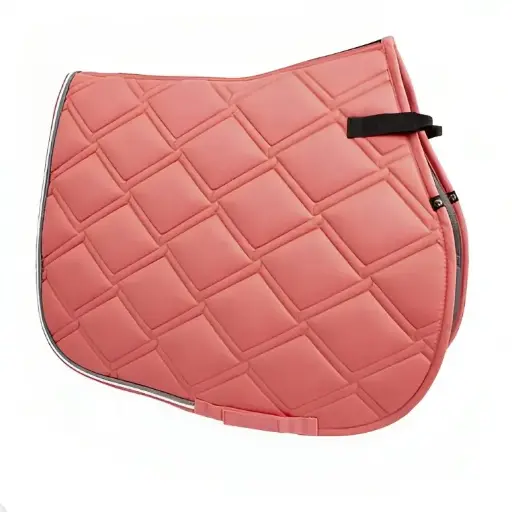 Hot Sale on Customized colored Equestrian Twisted Diamond General Purpose Saddle Pad, Horse riding general purpose saddle pads 