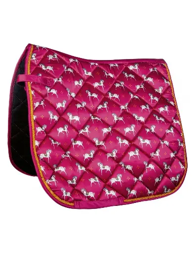 Hot Summer Collection Customized English Dressage Saddle Pads Horse Jumping Set with Sublimation for Horse Riding 