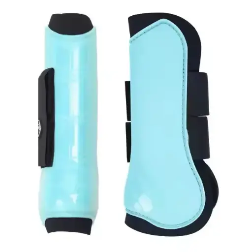 New Fashion Amazing Colors Equestrian Horse Tendon Boots Neoprene Lining Protection Set for Riding Horses