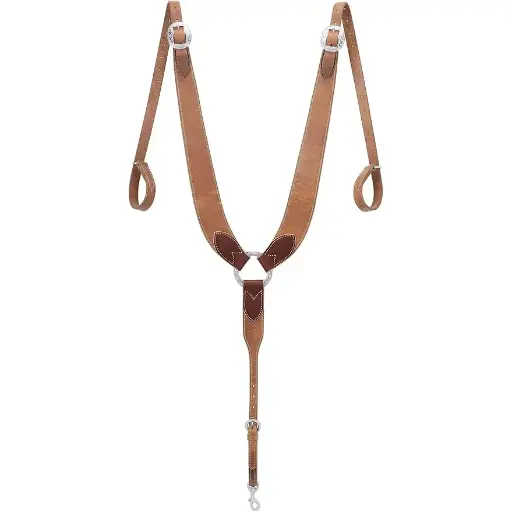 Top Quality Western Weaver Leather Premium Harness Leather Breast Collar, Weaver Leather Pulling Breast Collar, Horse Collar 