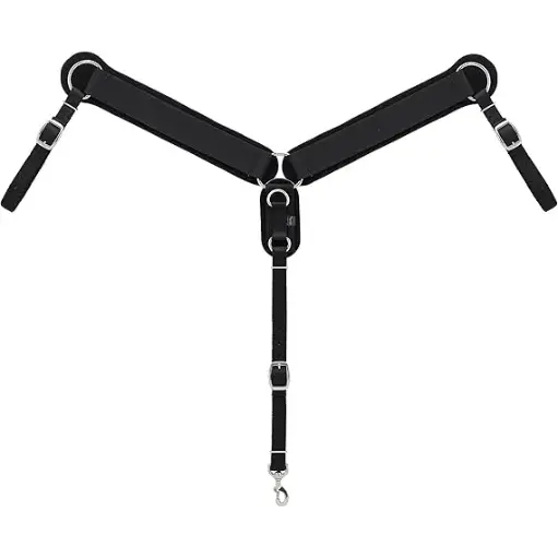 Wholesale Handmade Western Horse Leather Working Tack Breast Collar, Horse Riding Western Breast Collars 