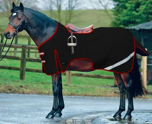 Reflective Exercise Sheet Rug Horse, Hi Visibility Safety Nylon Waterproof, Horse Riding Reflective Rugs
