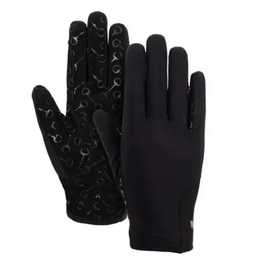 Wholesale Customized Breathable Silicone Riding Gloves Kids Stretchable Unique Pattern Steel Material SGS Certified Turbine 
