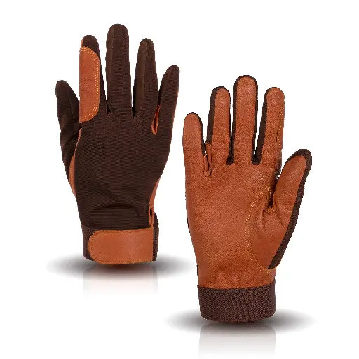 Premium Quality 100% Genuine Goatnappa Leather Equestrian Riding Gloves Anti-Slip Breathable New Horseback Saddles 