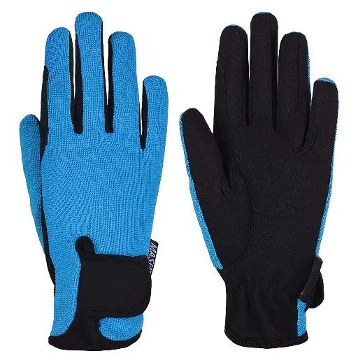 Premium Children's Leather Equestrian Gloves for Horseback Riding Gardening Bike Rides Includes Boys Girls' Horse Riding Saddles 